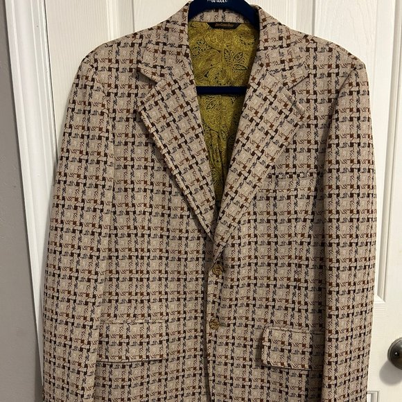 Hardwick Clothes Other - Hardwick Clothes Houndstooth Plaid Blazer